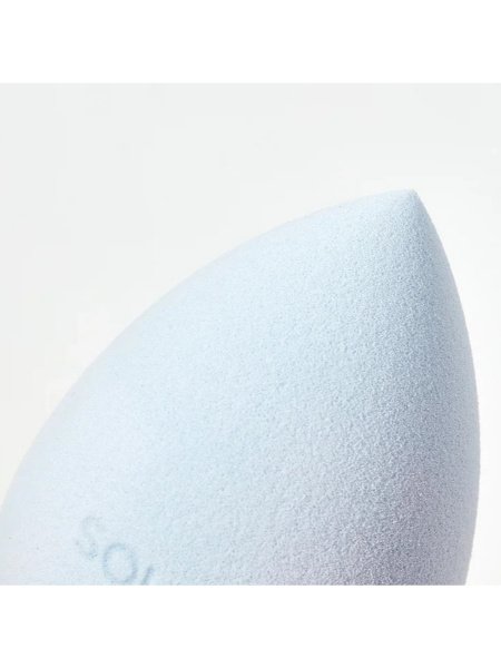 Косметический спонж для макияжа, меняющий цвет Blue-pink Solomeya Color Changing blending sponge Blue-pink